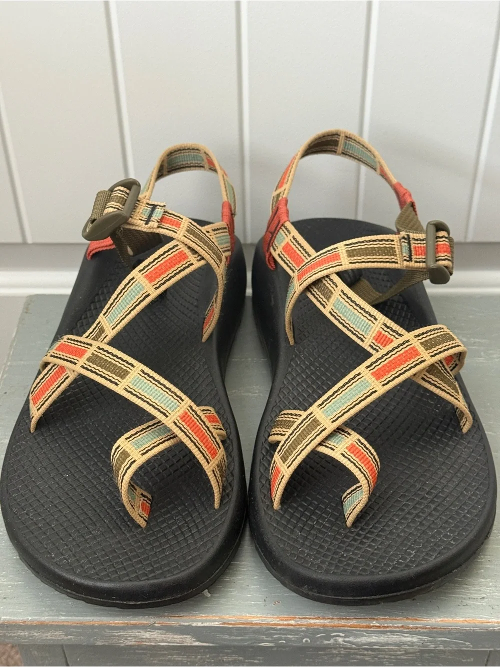 Chaco Men's Z/2 Classic Sandals - Check Taos Taupe Size 10